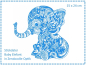 Preview: Baby Elefant Zendoodle 15x24